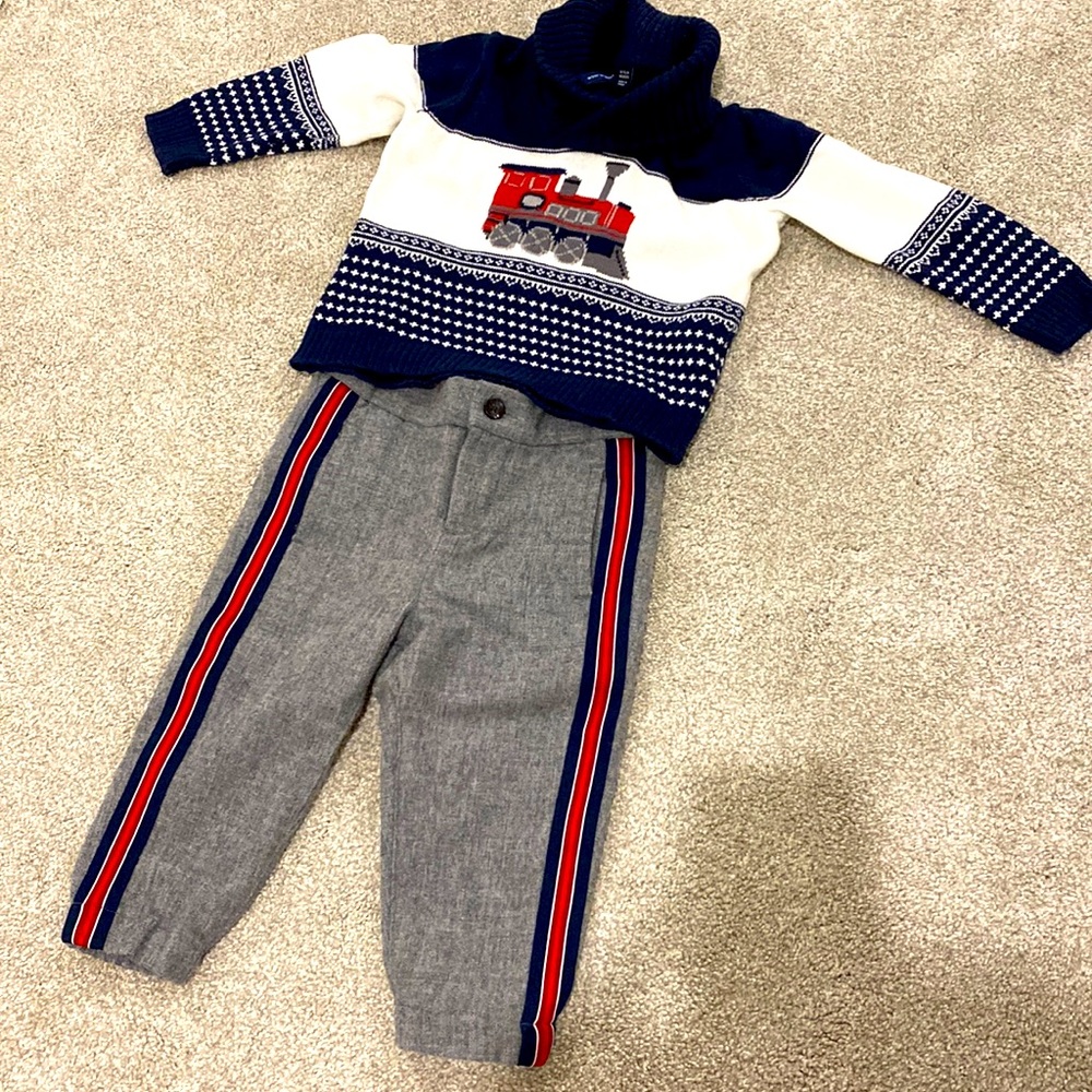 Janie & Jack Holiday Outfit
